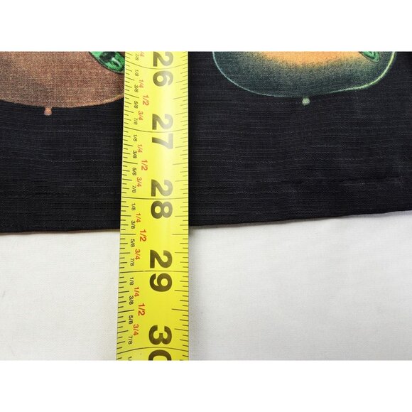 Fender Medium Mens Black Embroidered Sleeve Logo Guitar Front And Back V Neck - Picture 10 of 12